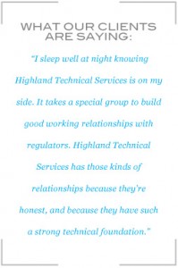 what_our_clients_are_saying_about - Highland Technical Services